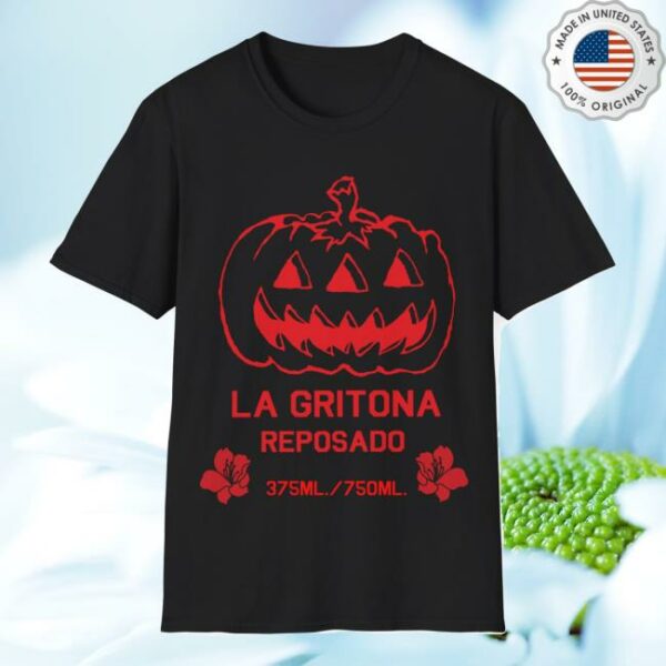 La Gritona Store Merch Triclops Pumpkin T Shirt