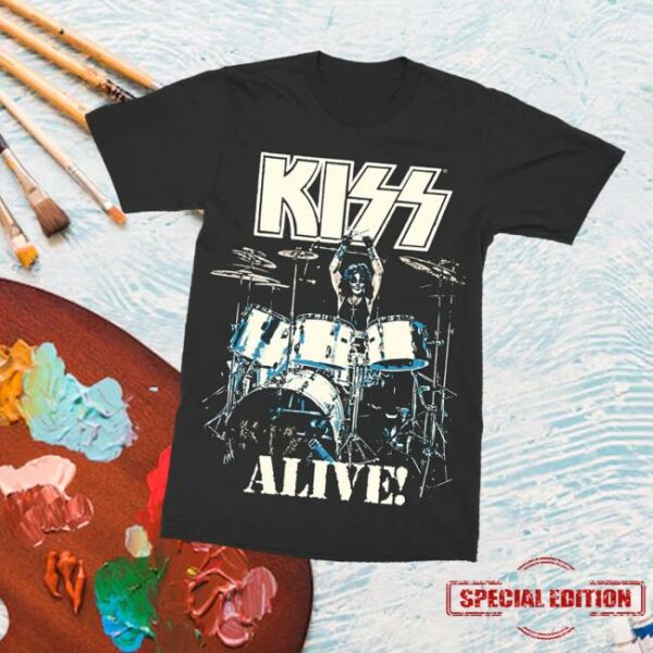 Kissonline Shop Merch The Catman Alive T-Shirt
