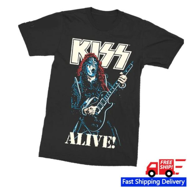 Kissonline Shop Merch The Spaceman Alive T-Shirt