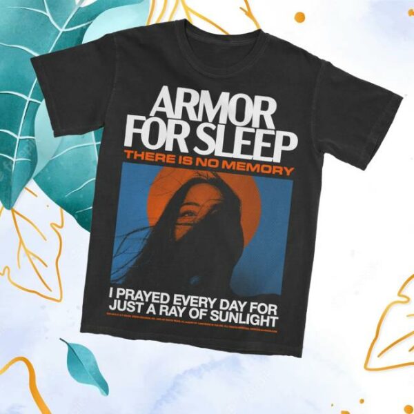 Equalvision Merch Store Armor For Sleep Prayed Black T-Shirt