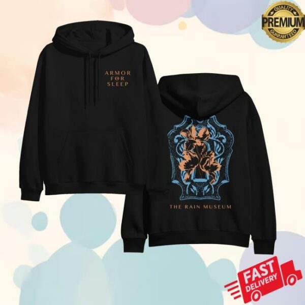 Equalvision Merch Store Armor For Sleep Keyhole Black Pullover Hoodie