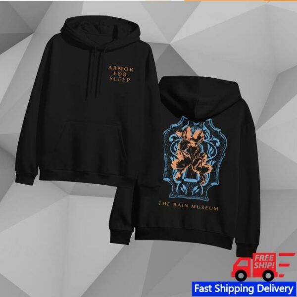 Equalvision Merch Store Armor For Sleep Keyhole Black Pullover Hoodie