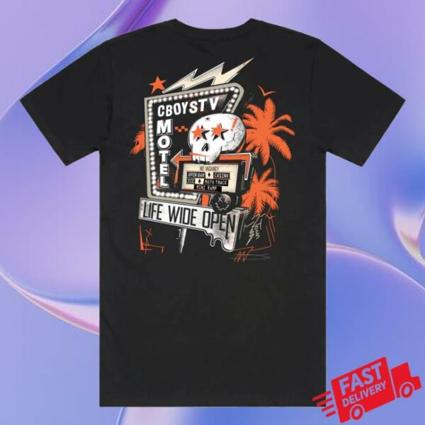 Cboystv Merch Store Motel Cbtv Tee