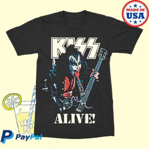 Kiss Official Store Merch The Demon Alive T-Shirt
