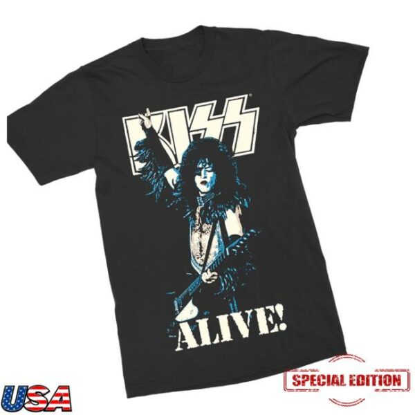 Kiss Official Store Merch The Starchild Alive T-Shirt