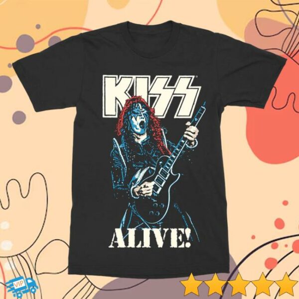 Kiss Official Store Merch The Spaceman Alive T-Shirt