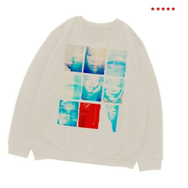 Jennie Merch Shop Back To School Cream Crewneck Sweatshirt