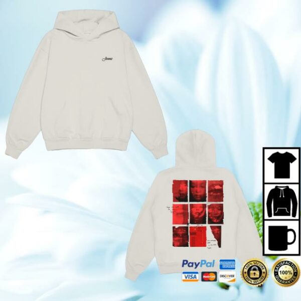 Jennie Merch Shop Back To School Lyric Hoodie