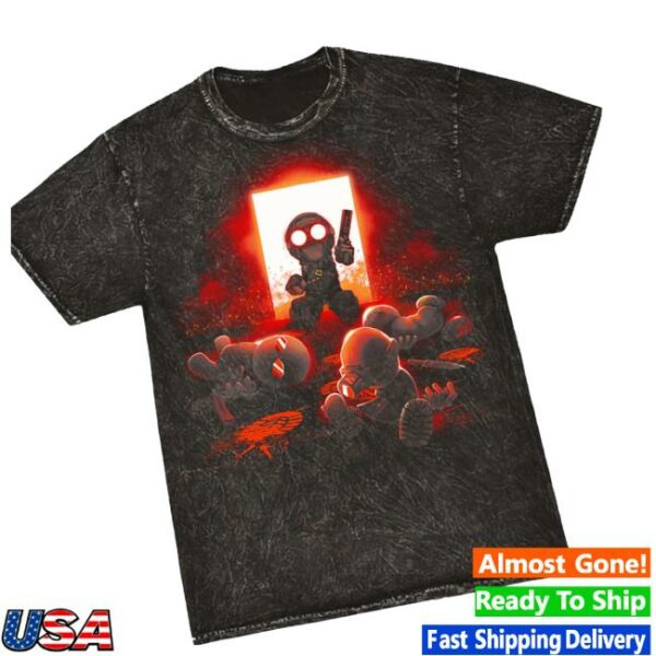 Sharkrobot Store Merch Acid Wash Hank’s Job Is Done Shirt