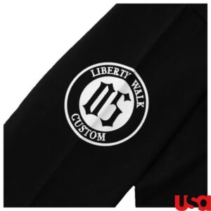 Lbwk Store Merch Lb Thorn Logo Black×White Long Sleeve Tee