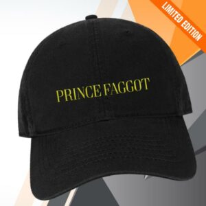 Broadway Merchandise Shop Store Merch Prince Faggot Title Cap