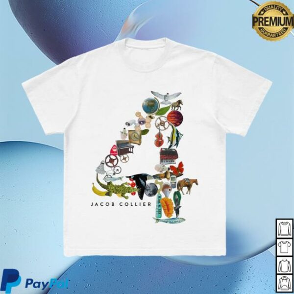 Jacob Collier Store Merch I Sang On Djesse Vol 4 White T-Shirt