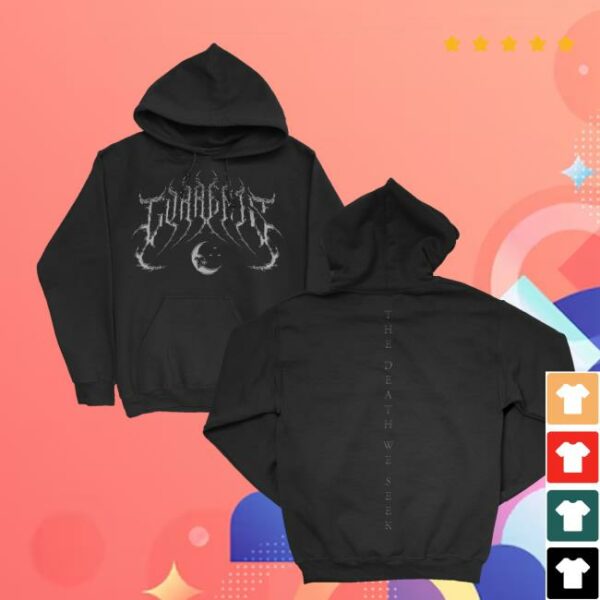 Currents Merch Store 2024 Fall Tour Death Metal Hoodie