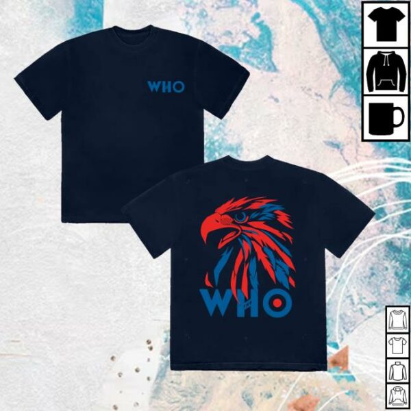 The Who Shop Merch Philadelphia Pa 2025 T-Shirt