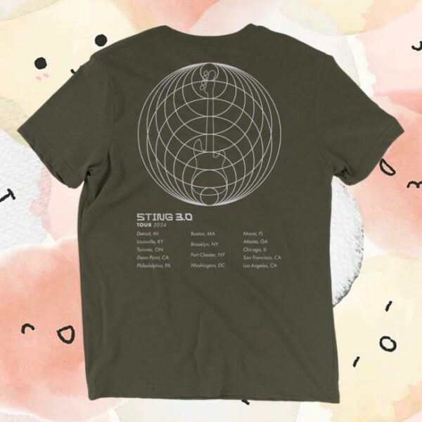 Sting Store Merch 3.0 Grid T-Shirt
