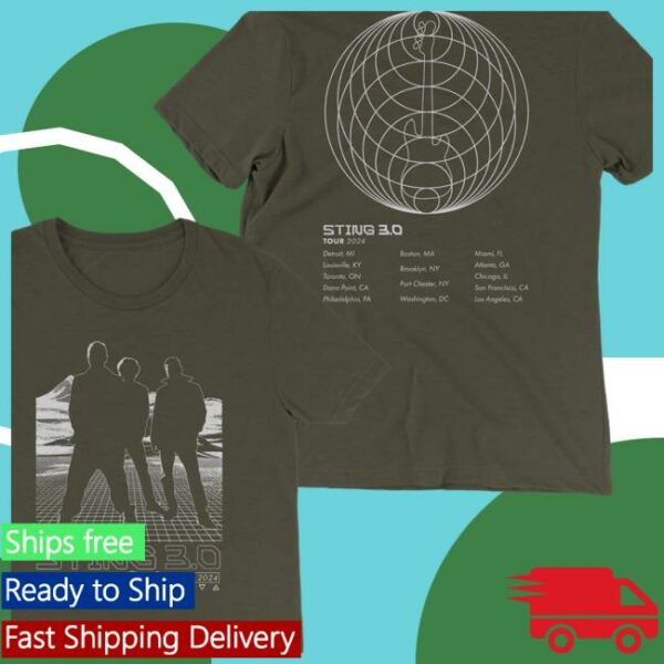 Sting Store Merch 3.0 Grid T-Shirt