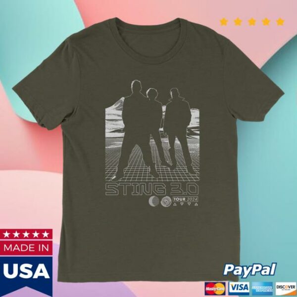 Sting Store Merch 3.0 Grid T-Shirt