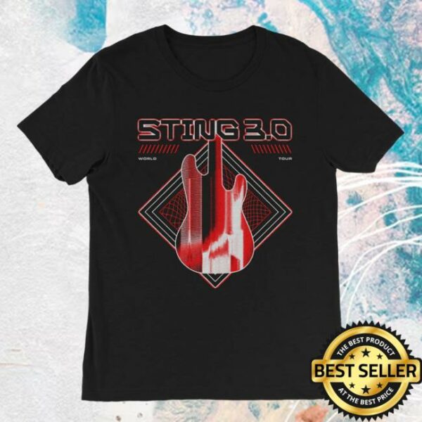 Sting Store Merch City Scape Bass T-Shirt