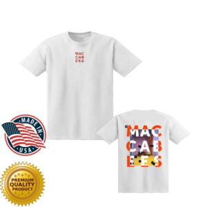 The Maccabees Merch Store The Maccabees 2025 Tour White T-Shirt