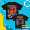 Cannibal Corpse Merch Store Pitchfork Impalement 2025 Tour T-Shirt Dye