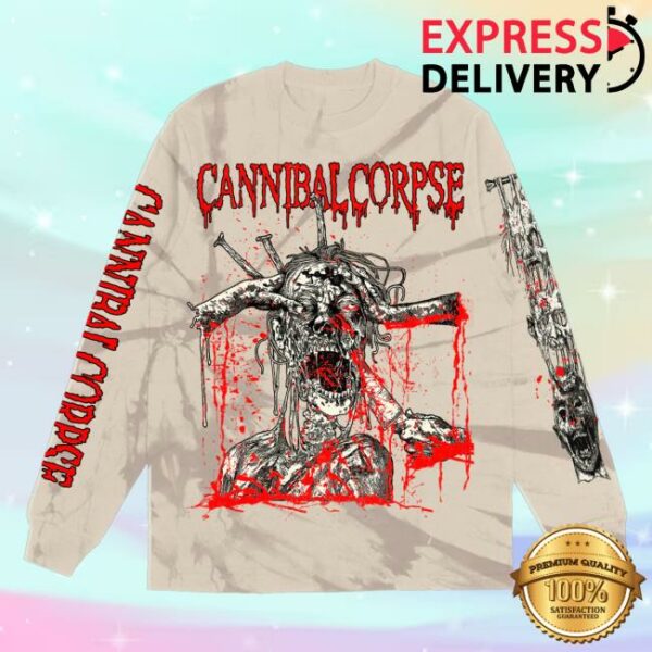 Cannibal Corpse Merch Store Stabbing Undead Long Sleeve