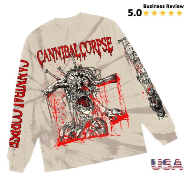 Cannibal Corpse Merch Store Stabbing Undead Long Sleeve
