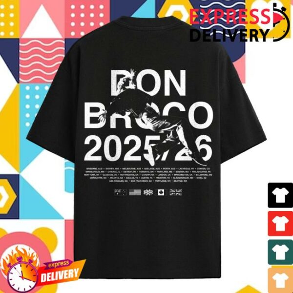 Don Broco Merch Store 2025 26 Tour T-Shirt