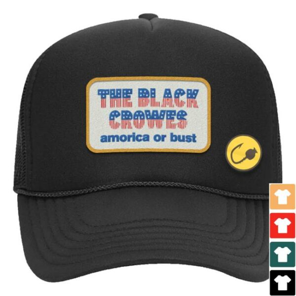 The Black Crowes Merch Store Amorica Or Bust Trucker Hat