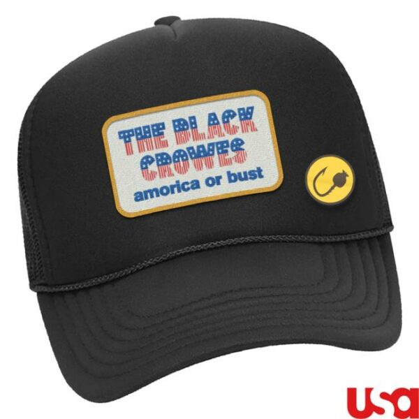 The Black Crowes Merch Store Amorica Or Bust Trucker Hat