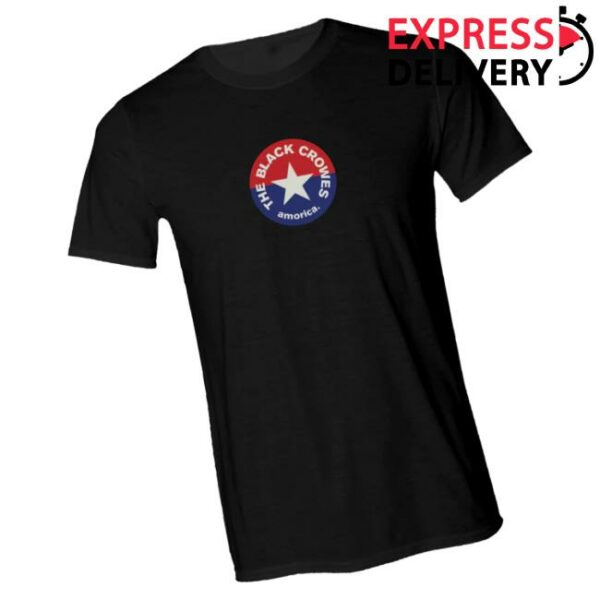 The Black Crowes Merch Store Amorica Star T-Shirt