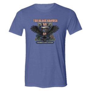 The Black Crowes Merch Store Amoricans United Blue T-Shirt