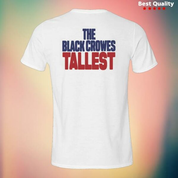 The Black Crowes Merch Store The Black Crowes Tallest White T-Shirt