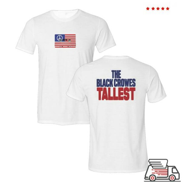 The Black Crowes Merch Store The Black Crowes Tallest White T-Shirt