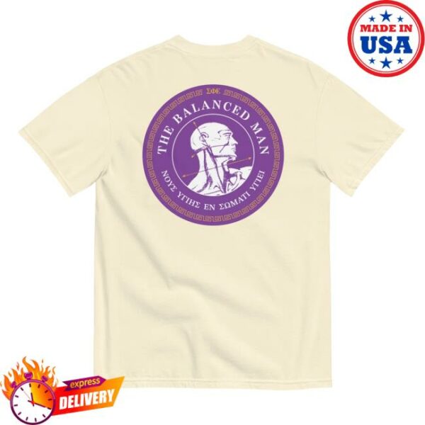 The Official Sigma Phi Epsilon Store Sigep Balanced Man T-Shirt In Ivory