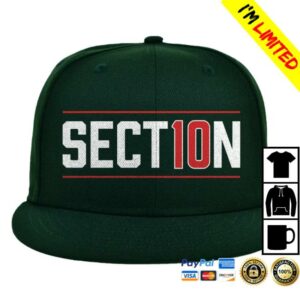 Section 10 Merch Shop Section 10 Flat Brim Hat
