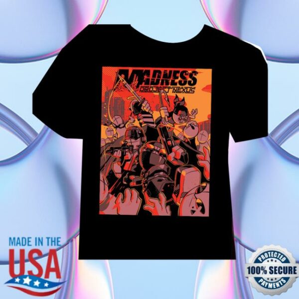 Sharkrobot Merch Store Battle For The Nexus Shirt