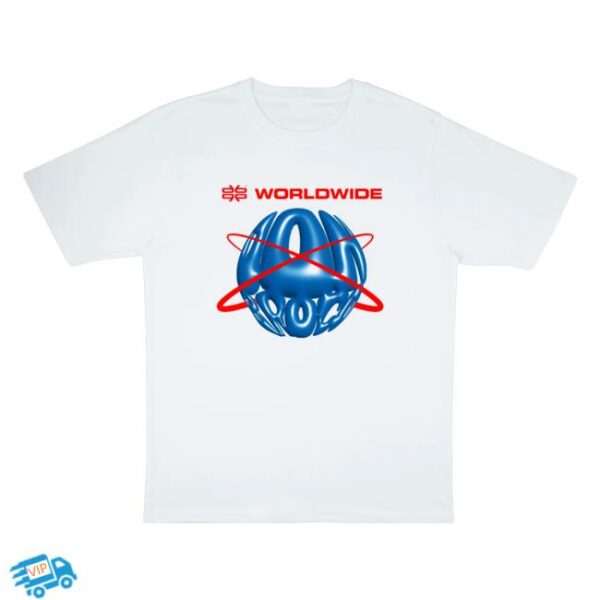 Don Broco Store Merch Worldwide White T-Shirt