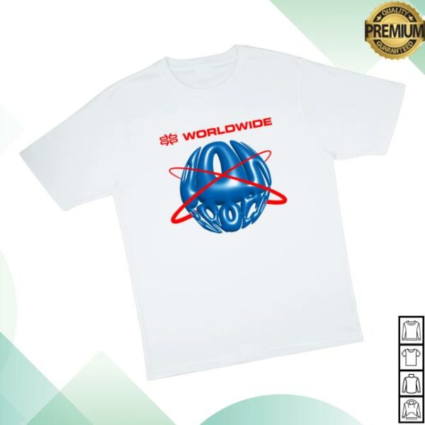 Don Broco Store Merch Worldwide White T-Shirt