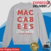 kenny The Maccabees Merch Store The Maccabees 2025 Grey Tour Crewnecka