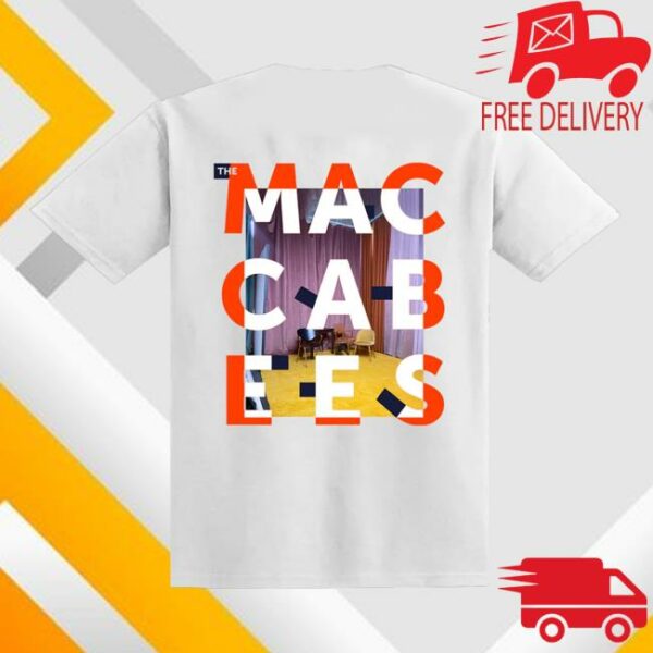 The Maccabees Merch Store Shop The Maccabees 2025 Tour White T-Shirt