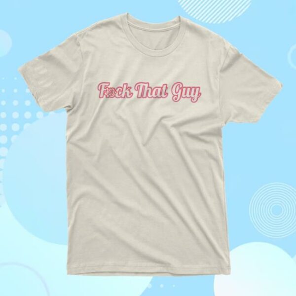 Crooked Store Merch FCk That Guy Puff Print T-Shirt