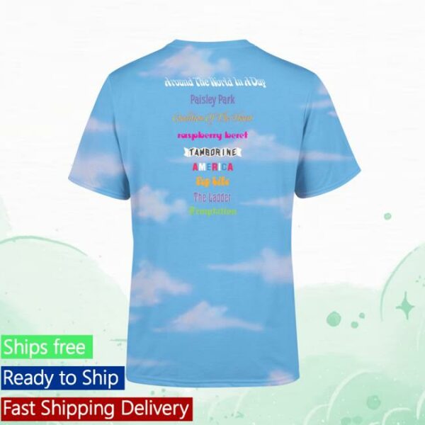 Prince Store Merch Around The World In A Day Balloon Boy T-Shirt