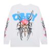 kenny obey clothing store merch rose tribal ls vintage t shirt