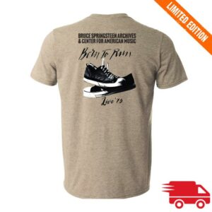 Springsteen Archives Merch Store Born To Run Limited Edition T-Shirt