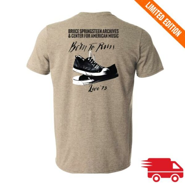 Springsteen Archives Merch Store Born To Run Limited Edition T-Shirt