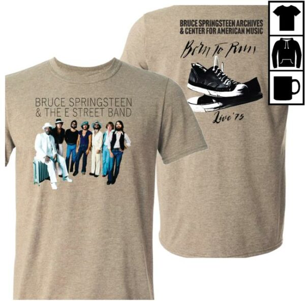 Springsteen Archives Merch Store Born To Run Limited Edition T-Shirt