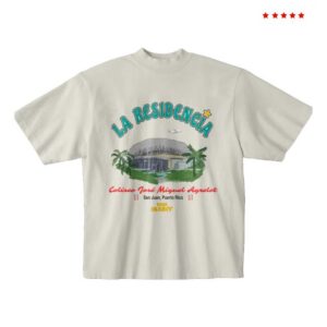 Debi Tirar Mas Fotos Merch Store Bad Bunny El Choli Off White T-Shirt