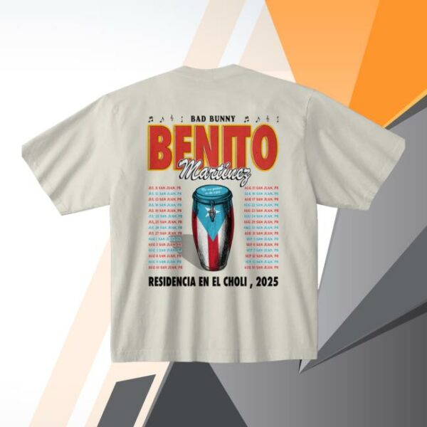 Debi Tirar Mas Fotos Merch Store Bad Bunny Salsa Off White T-Shirt