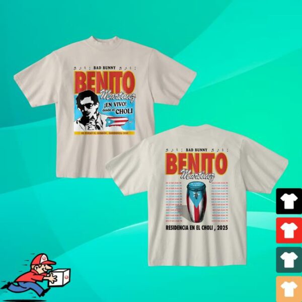 Debi Tirar Mas Fotos Merch Store Bad Bunny Salsa Off White T-Shirt
