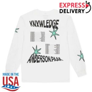 Anderson Paak Store Merch Starry Longsleeve